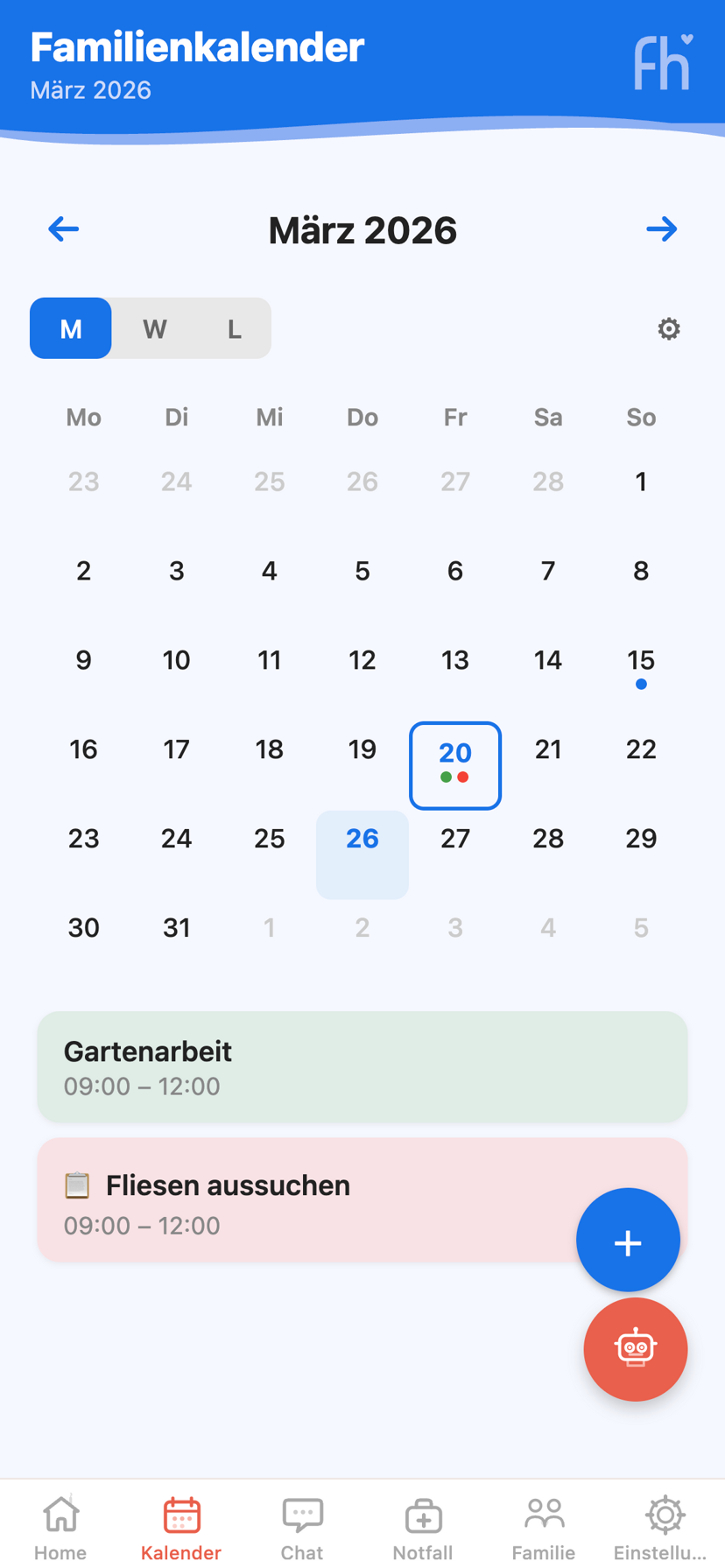 Familienkalender